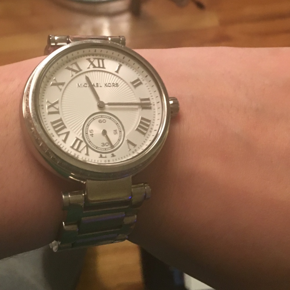 Michael Kors Women's MK5866 Skylar Silver Watch